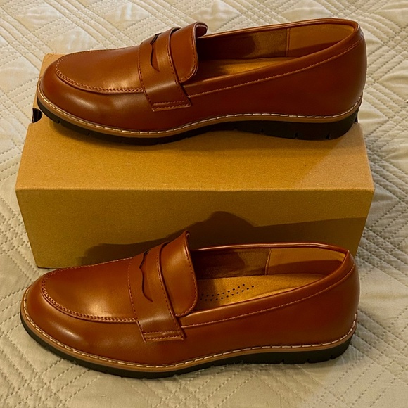 GASFLY Women’s Brown Loafers, NEW IN BOX, Size 7.5 - Picture 3 of 9